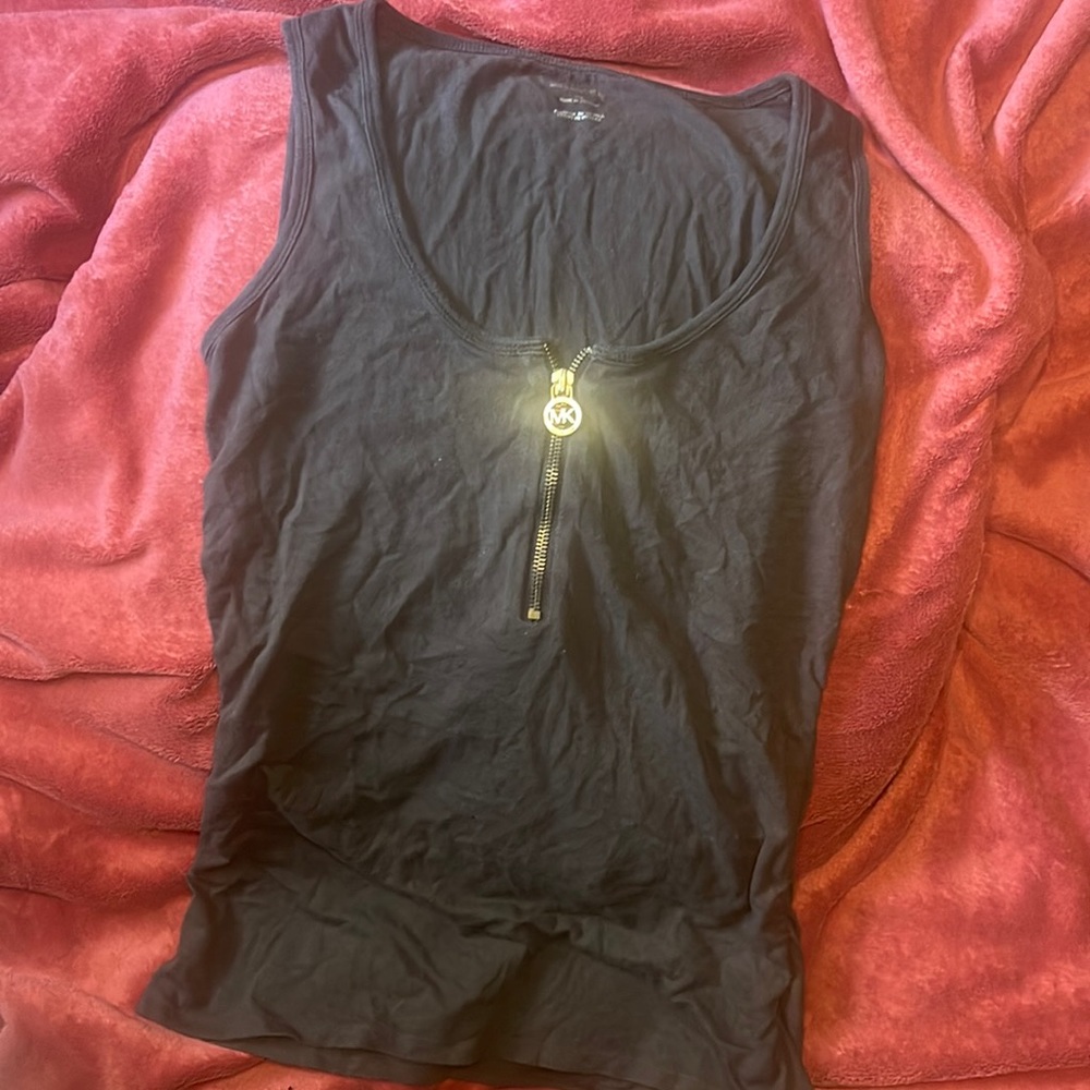 Michael Kors Zip Up Tank- Great Condition!